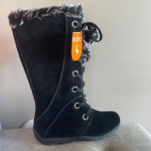 Sporto waterproof suede winter boots 6.5 NIB